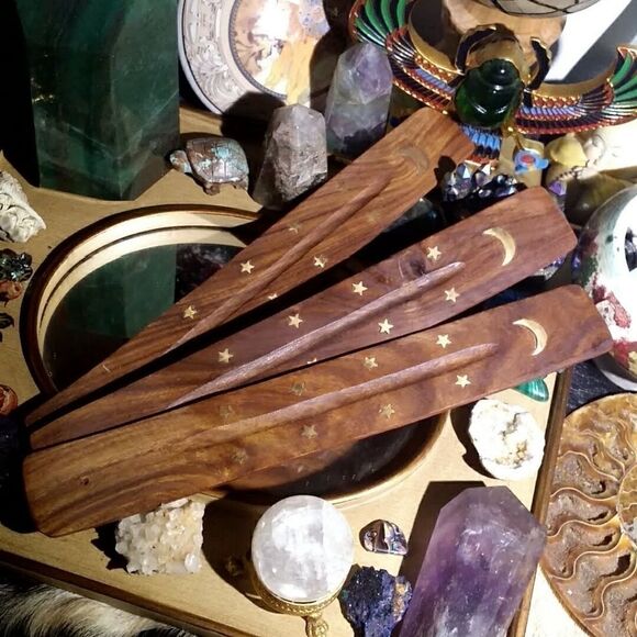 1 Pc. • Stars & Moon Incense Holder - Picture 4 of 4